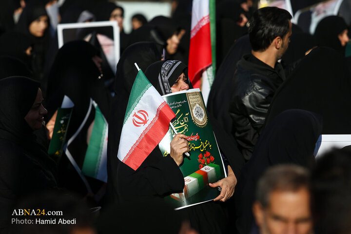 Photos: Funeral ceremony of 7 unidentified martyrs held in Qom