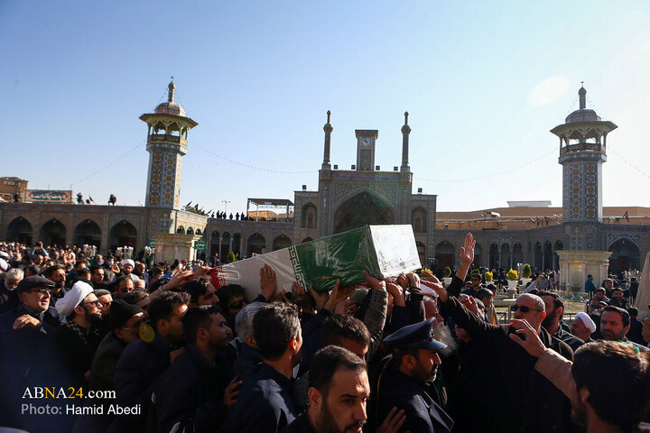 Photos: Funeral ceremony of 7 unidentified martyrs held in Qom