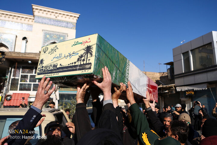 Photos: Funeral ceremony of 7 unidentified martyrs held in Qom