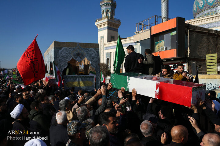 Photos: Funeral ceremony of 7 unidentified martyrs held in Qom