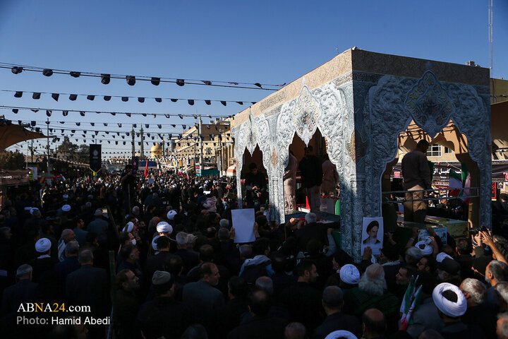Photos: Funeral ceremony of 7 unidentified martyrs held in Qom