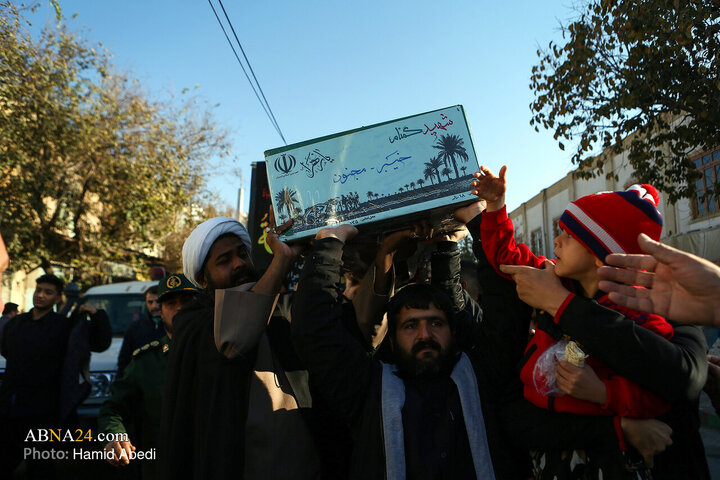 Photos: Funeral ceremony of 7 unidentified martyrs held in Qom