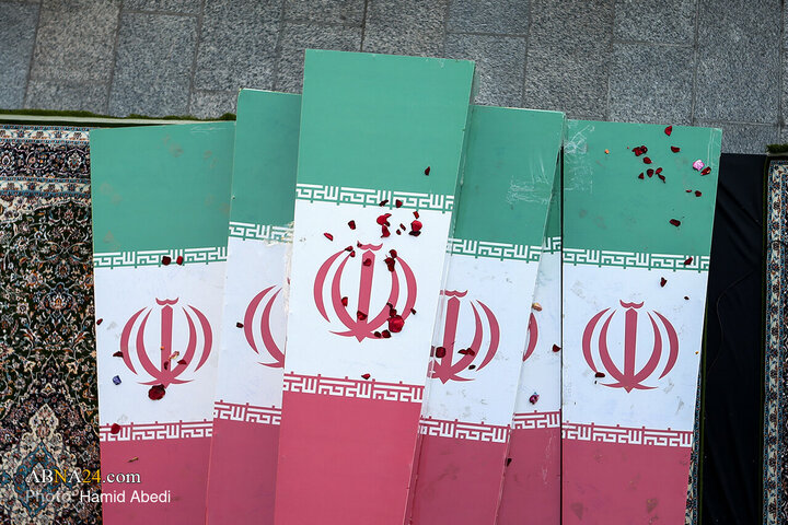 Photos: Funeral ceremony of 7 unidentified martyrs held in Qom