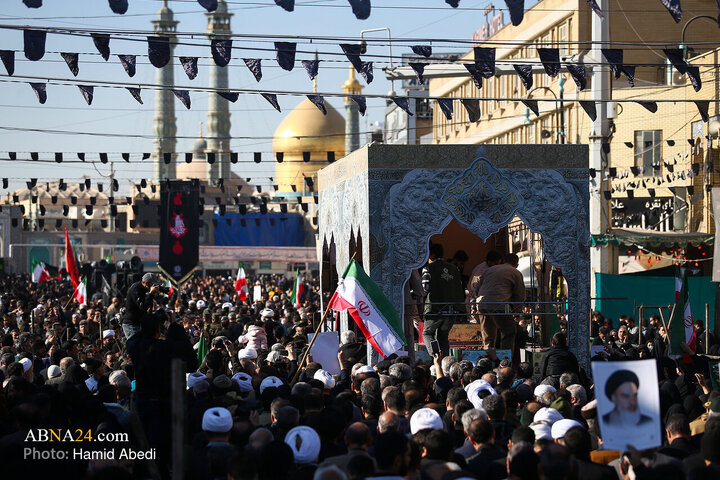 Photos: Funeral ceremony of 7 unidentified martyrs held in Qom