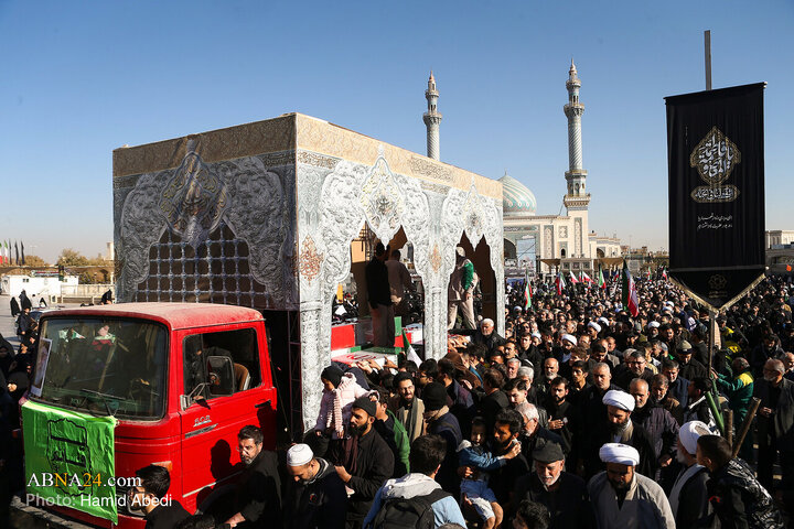 Photos: Funeral ceremony of 7 unidentified martyrs held in Qom