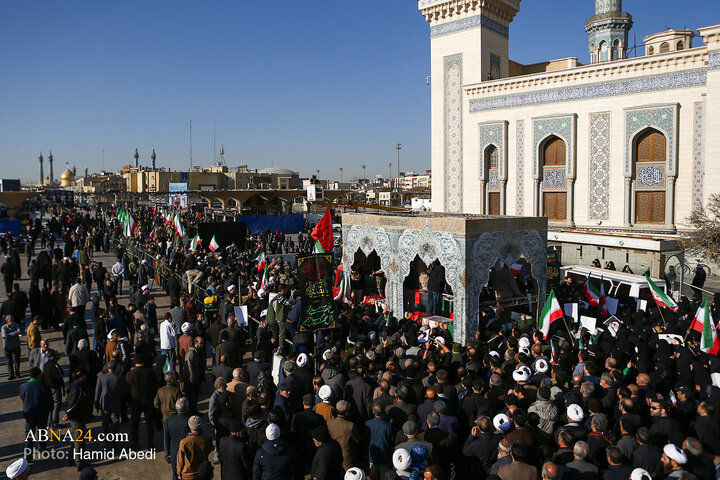 Photos: Funeral ceremony of 7 unidentified martyrs held in Qom