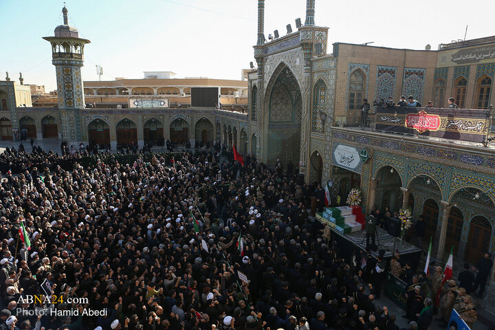 Photos: Funeral ceremony of 7 unidentified martyrs held in Qom