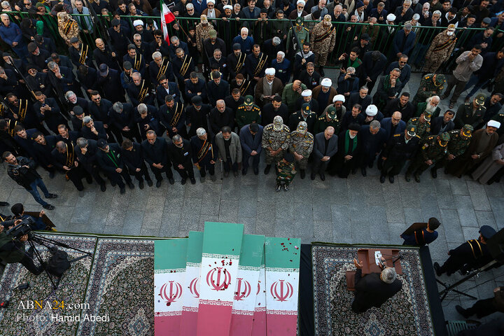 Photos: Funeral ceremony of 7 unidentified martyrs held in Qom