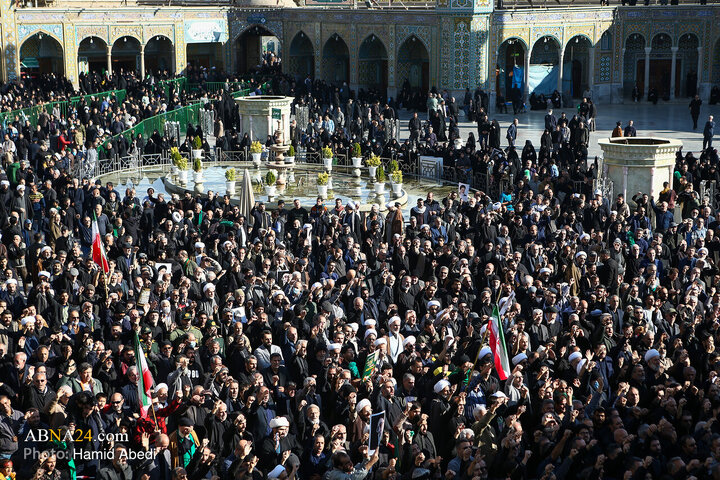 Photos: Funeral ceremony of 7 unidentified martyrs held in Qom