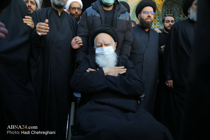 Photos: Hazrat Zahra mourning ceremony held at Fatima Masoumah holy shrine