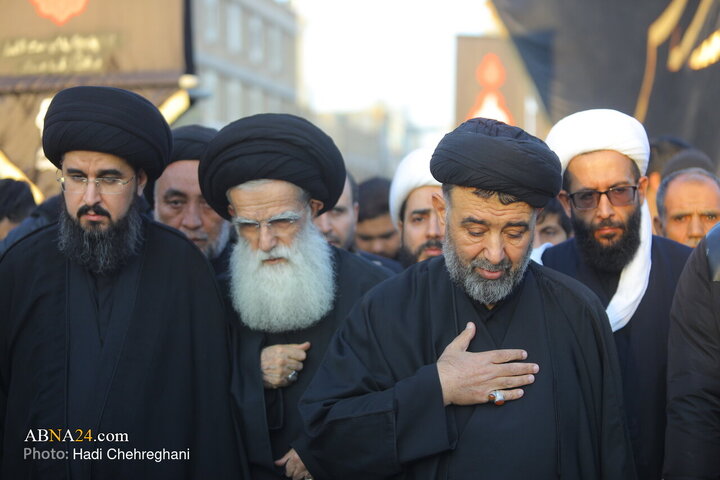 Photos: Hazrat Zahra mourning ceremony held at Fatima Masoumah holy shrine