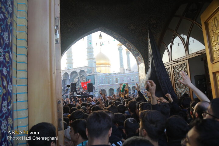 Photos: Hazrat Zahra mourning ceremony held at Fatima Masoumah holy shrine