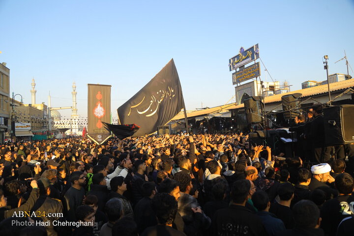 Photos: Hazrat Zahra mourning ceremony held at Fatima Masoumah holy shrine