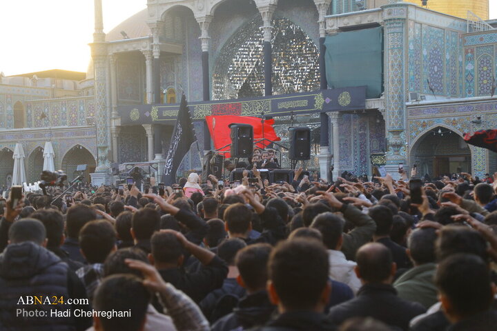 Photos: Hazrat Zahra mourning ceremony held at Fatima Masoumah holy shrine