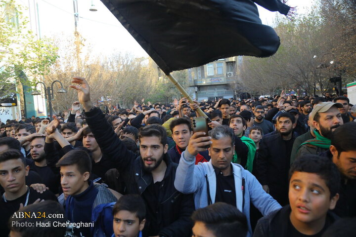 Photos: Hazrat Zahra mourning ceremony held at Fatima Masoumah holy shrine