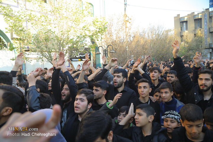 Photos: Hazrat Zahra mourning ceremony held at Fatima Masoumah holy shrine