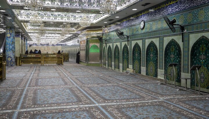 تقرير مصور/ تواصل العمل في مشروع سرداب باب قبلة لحرم الإمام الحسين (ع)