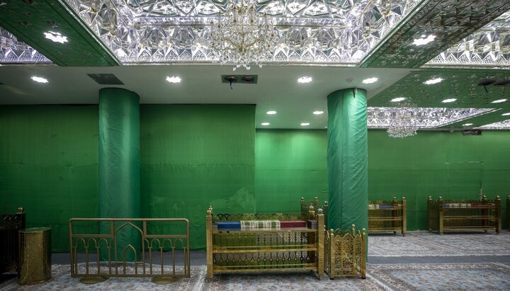 تقرير مصور/ تواصل العمل في مشروع سرداب باب قبلة لحرم الإمام الحسين (ع)