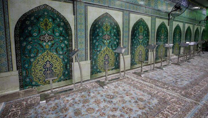 تقرير مصور/ تواصل العمل في مشروع سرداب باب قبلة لحرم الإمام الحسين (ع)