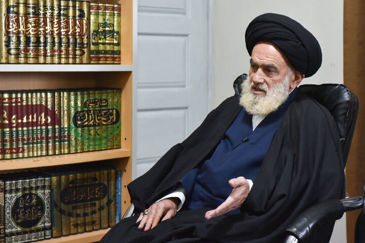 Photos: Organizers of Ayatollah Milani Commemoration Congress meet Ayatollah Hosseini Amoli