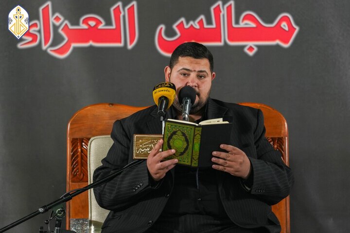 تقرير مصور/ إقامة مراسم عزاء بمناسبة استشهاد السيدة فاطمة الزهراء (ع) في حرم الإمامين العسكريين