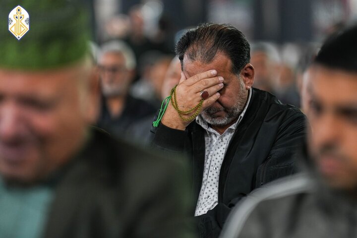 تقرير مصور/ إقامة مراسم عزاء بمناسبة استشهاد السيدة فاطمة الزهراء (ع) في حرم الإمامين العسكريين