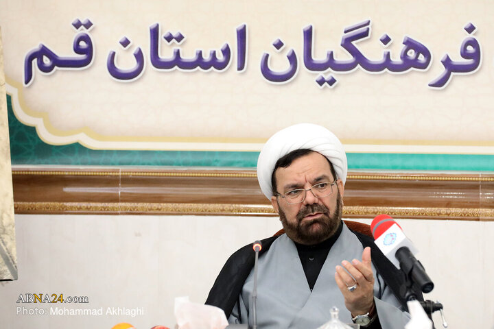 نشست خبری نخستین اجلاسیه شهدای دانشجومعلم استان قم