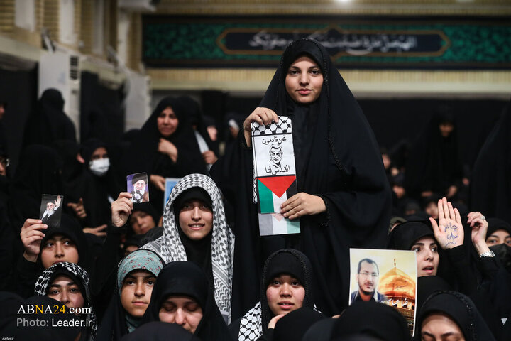 Informe fotográfico |Cuarta noche de luto por el martirio de Fátima al-Zahra (P) con el Líder Supremo, Ayatolá Jamenei