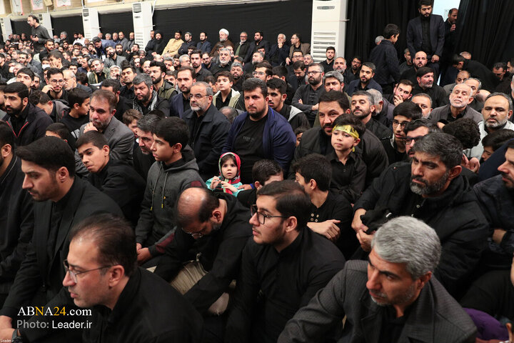 Informe fotográfico |Cuarta noche de luto por el martirio de Fátima al-Zahra (P) con el Líder Supremo, Ayatolá Jamenei