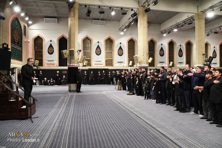 Informe fotográfico |Cuarta noche de luto por el martirio de Fátima al-Zahra (P) con el Líder Supremo, Ayatolá Jamenei