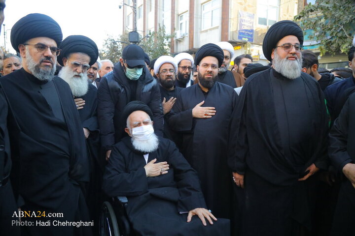 Informe fotográfico | Ceremonia de luto por Hazrat Zahra celebrada en el Santuario Puro de la Excelencia Fátima Masuma (la paz sea con ella)
