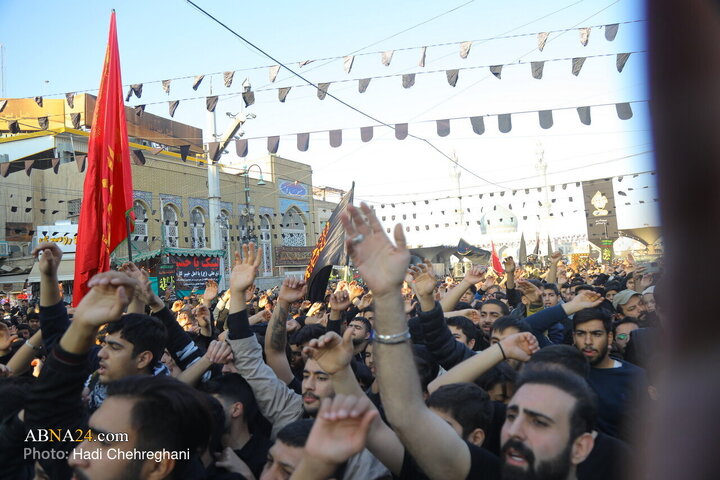 Informe fotográfico | Ceremonia de luto por Hazrat Zahra celebrada en el Santuario Puro de la Excelencia Fátima Masuma (la paz sea con ella)