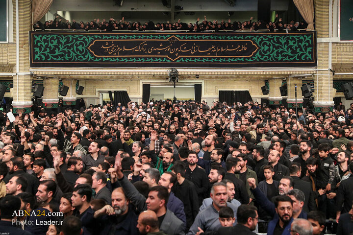 Foto / İnkılab Rehberinin Eşliğinde Hz Zehra'nın (s.a) Şehadetinin Dördüncü Gününü Anma Merasiminden Kareler