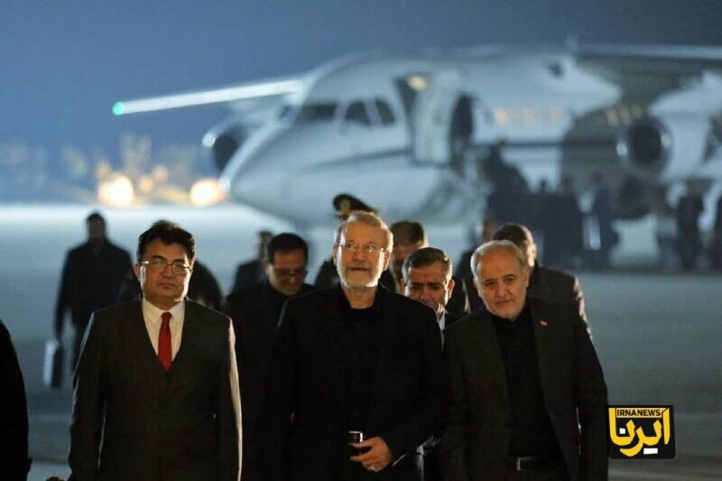 ویڈیو| ایران کی سپریم نیشنل سکیورٹی کونسل کے سیکرٹری ڈاکٹر علی لاریجانی پاکستان  پہنچ گئے