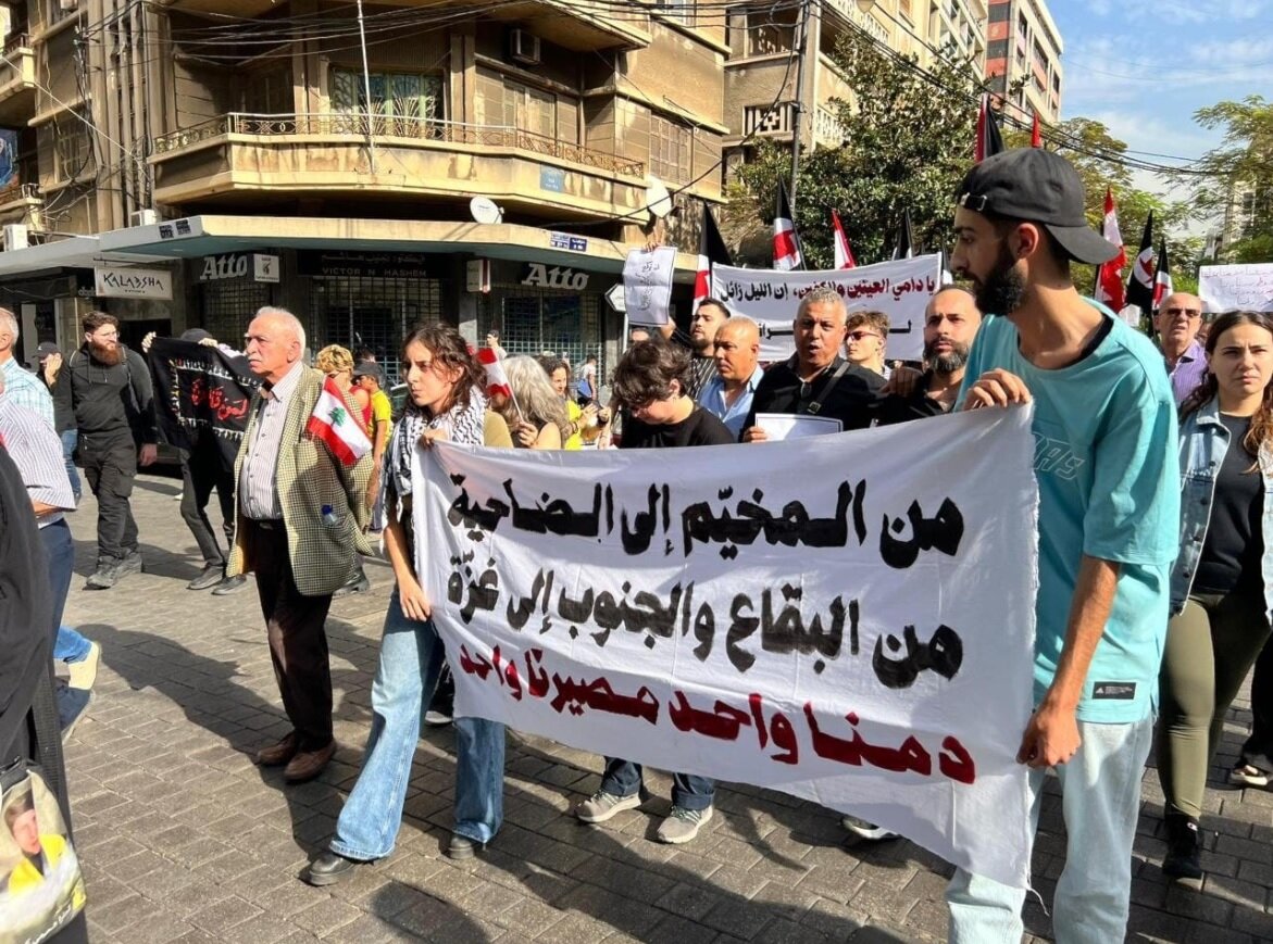 Beirut March Denounces Ongoing Israeli Attacks, Reaffirms Support for Resistance