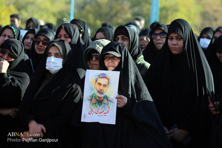 图片报道 | 在法蒂玛•扎赫拉殉难日之际 伊斯法罕为无名烈士举行遗体告别仪式