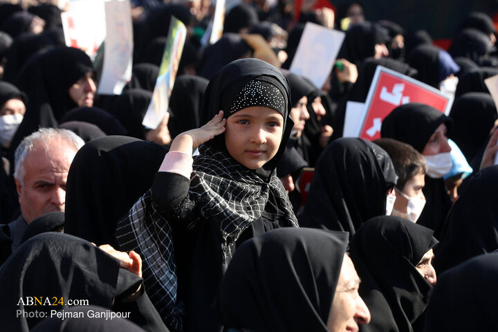 图片报道 | 在法蒂玛•扎赫拉殉难日之际 伊斯法罕为无名烈士举行遗体告别仪式