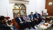 العتبة الحسينية تستقبل وفد لجنة شهداء مجزرة "سبايكر" لتقديم الخدمات لذويهم
