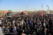 图片报道 | 在法蒂玛•扎赫拉殉难日之际 伊斯法罕为无名烈士举行遗体告别仪式