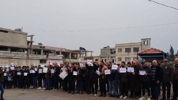 Xwepêşandana berfireh li bajarên curbicur ên Sûriyê û gulleavêtina hêzên Colanî