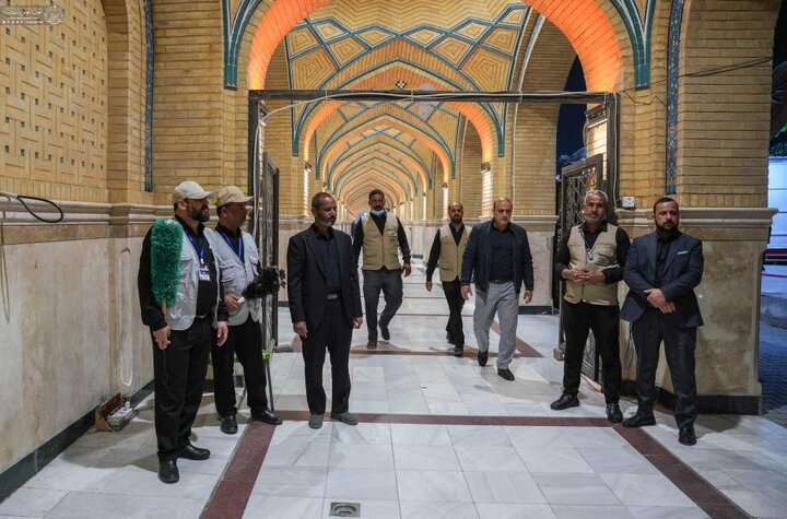 تقرير مصور/ مركز قنبر يضع خطة خدمية خاصة بإحياء يوم شهادة السيدة فاطمة الزهراء(ع) في حرم امير المؤمنين(ع)