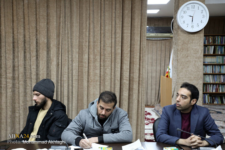 نشست خبری چهارمین یادواره شهدای گیلانی مقیم قم