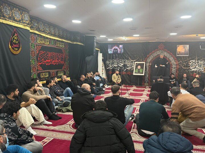 تقرير مصور/ إقامة مجلس عزاء استشهاد السيدة "فاطمة الزهراء" (ع) في مدينة دويسبورغ الألمانية