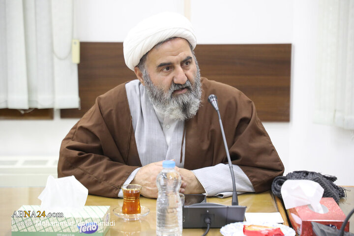 دیدار مسئولان ستاد یادواره شهدای گیلانی مقیم قم با آیت‌الله رمضانی