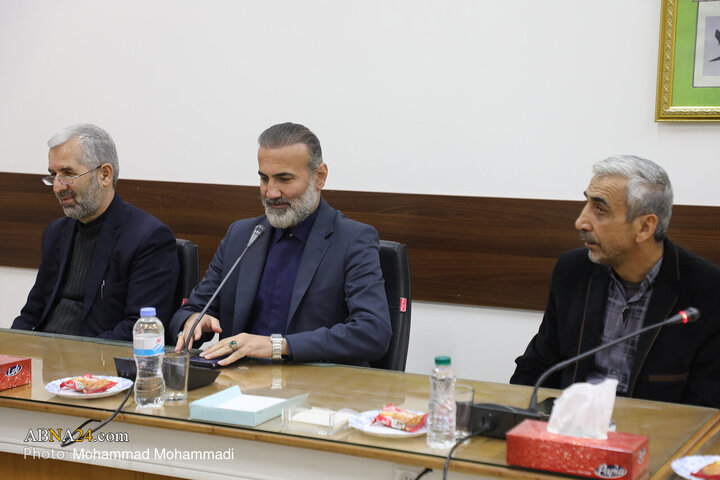 دیدار مسئولان ستاد یادواره شهدای گیلانی مقیم قم با آیت‌الله رمضانی
