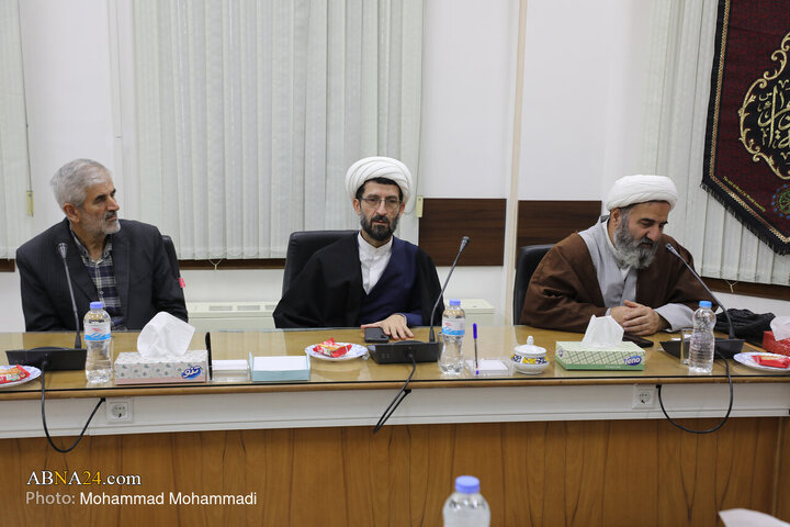 دیدار مسئولان ستاد یادواره شهدای گیلانی مقیم قم با آیت‌الله رمضانی