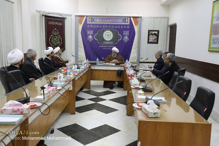 دیدار مسئولان ستاد یادواره شهدای گیلانی مقیم قم با آیت‌الله رمضانی