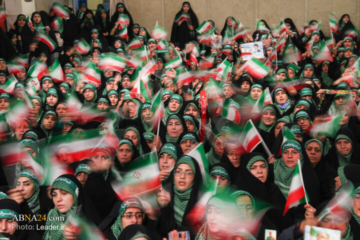 مراسم روز بسیج در حسینیه امام خمینی(ره)