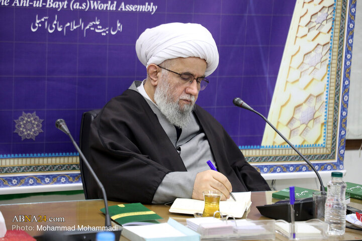 دیدار رئیس موسسه البیان با دبیرکل مجمع جهانی اهل بیت