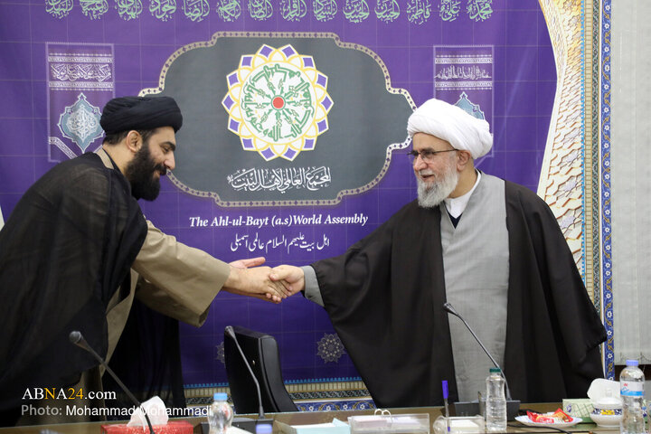 دیدار رئیس موسسه البیان با دبیرکل مجمع جهانی اهل بیت